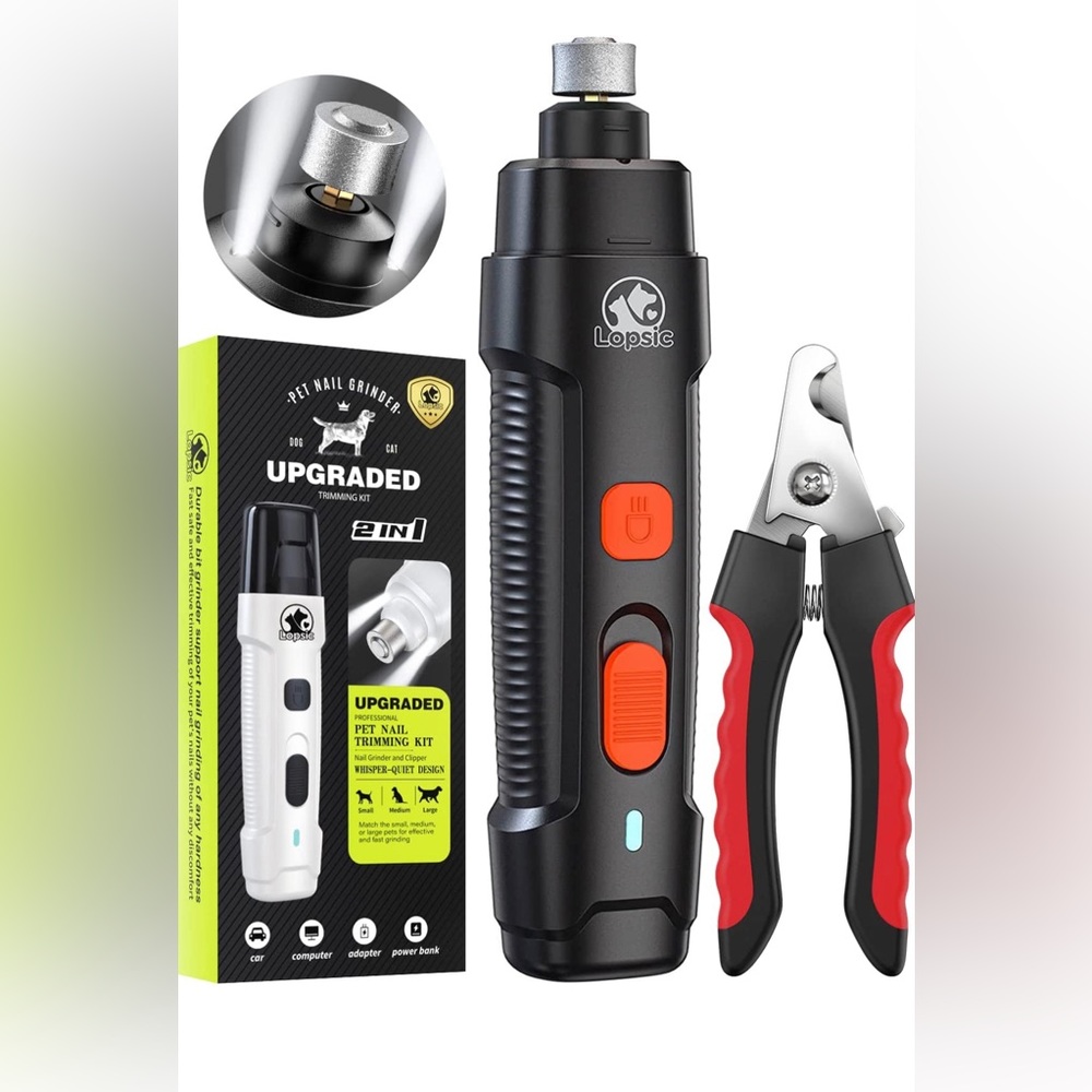 Dog Nail Grinder Trimmer